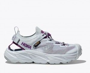 Grey / Purple HOKA Hopara 2 Women's Sandals | 4216908-GP