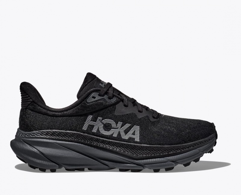 Black HOKA Challenger 7 Men\'s Trail Running Shoes | 4607538-XA