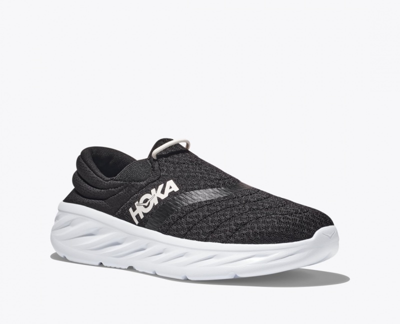 Black HOKA Ora Recovery 2 Women's Slip On Shoes | 0194258-YK