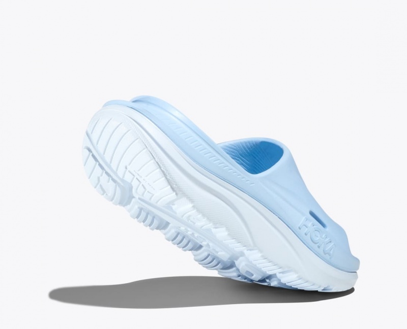 Light Blue HOKA Ora Recovery 3 Women's Slide | 7065293-NQ