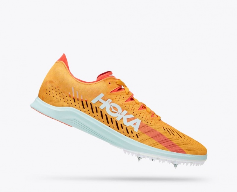 Orange HOKA Cielo X LD Women's Track Spikes | 9573041-WP