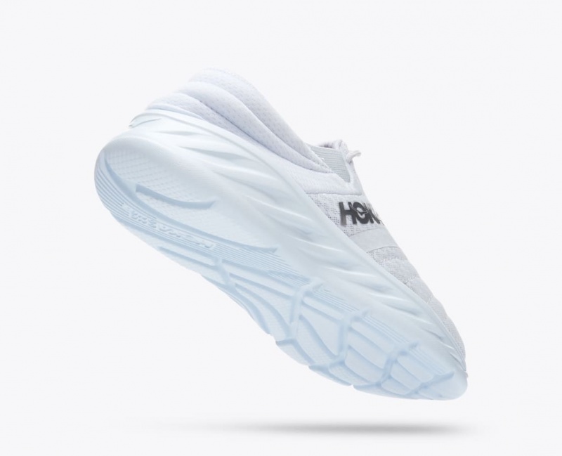 White HOKA Ora Recovery 2 Women's Slip On Shoes | 7643918-XQ